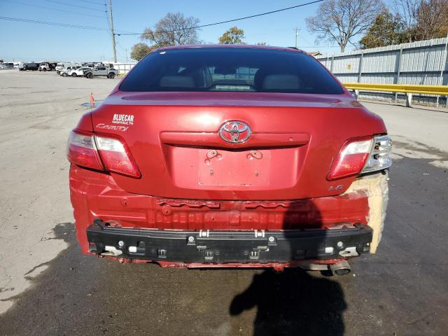 4T1BE46K59U308003 - 2009 TOYOTA CAMRY BASE RED photo 6