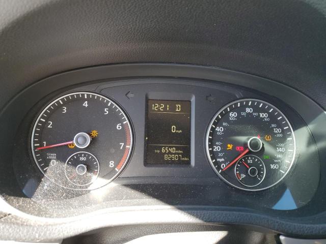 1VWAH7A35CC089305 - 2012 VOLKSWAGEN PASSAT S فضي صورة 9