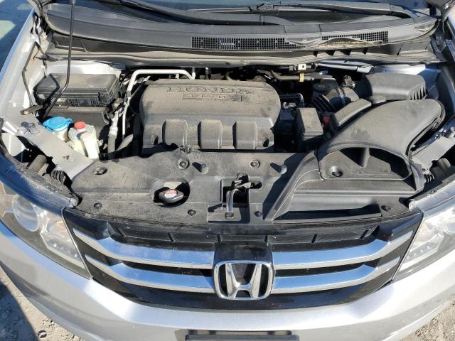 5FNRL5H61EB094127 - 2014 HONDA ODYSSEY EXL SILVER photo 12