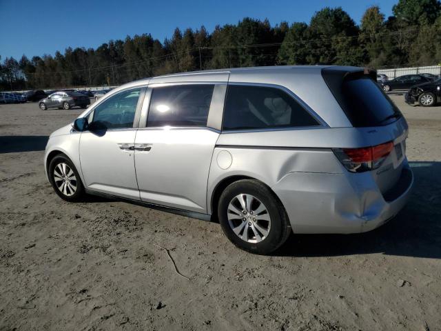 5FNRL5H61EB094127 - 2014 HONDA ODYSSEY EXL SILVER photo 2