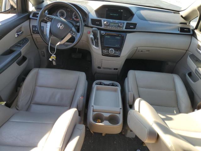 5FNRL5H61EB094127 - 2014 HONDA ODYSSEY EXL SILVER photo 8