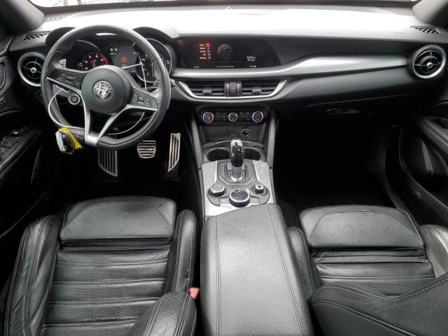 ZASFAKNN8J7B65799 - 2018 ALFA ROMEO STELVIO TI SPORT GRAY photo 8