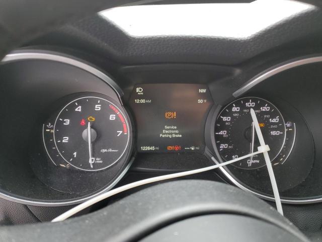 ZASFAKNN8J7B65799 - 2018 ALFA ROMEO STELVIO TI SPORT GRAY photo 9