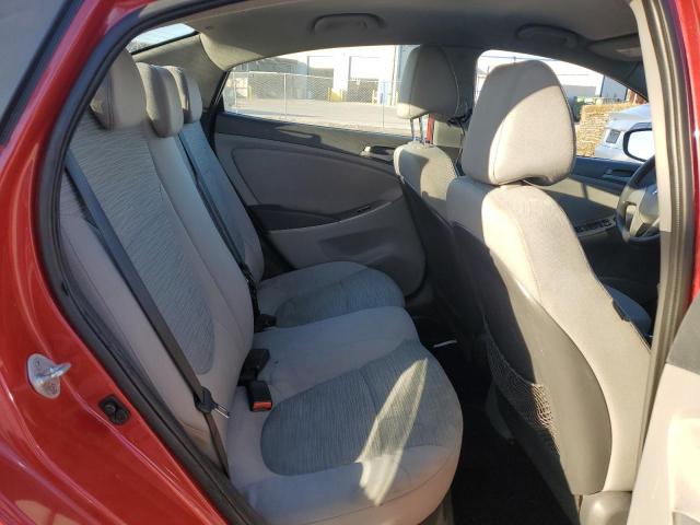 KMHCT4AE7GU973817 - 2016 HYUNDAI ACCENT SE RED photo 10