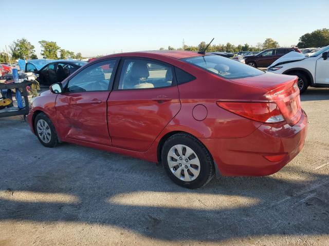 KMHCT4AE7GU973817 - 2016 HYUNDAI ACCENT SE RED photo 2