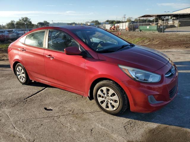 KMHCT4AE7GU973817 - 2016 HYUNDAI ACCENT SE RED photo 4