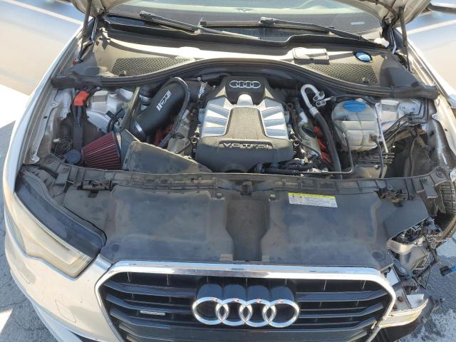 WAUFGAFC1FN008355 - 2015 AUDI A6 PREMIUM PLUS ვერცხლისფერი ფოტო 11