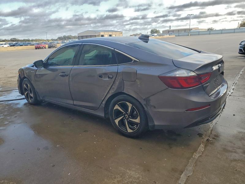 19XZE4F57ME003476 - 2021 HONDA INSIGHT EX GRAY photo 2
