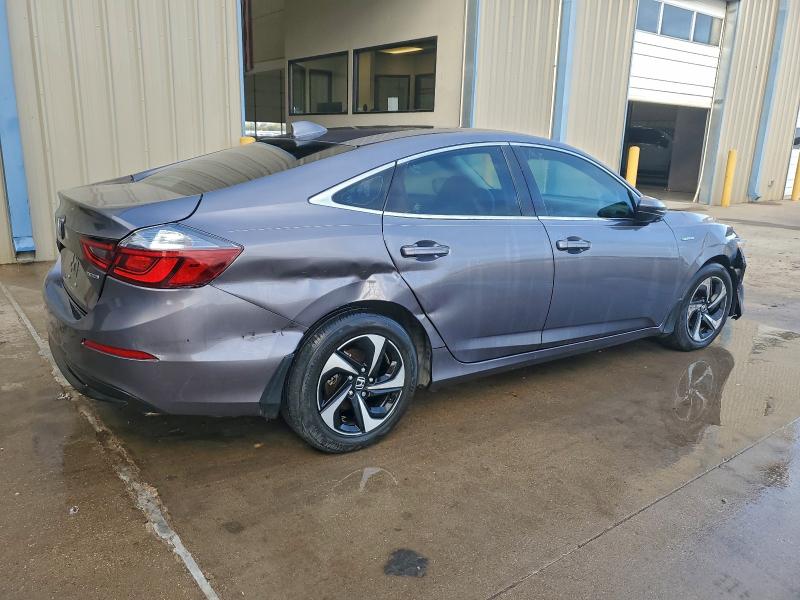 19XZE4F57ME003476 - 2021 HONDA INSIGHT EX GRAY photo 3