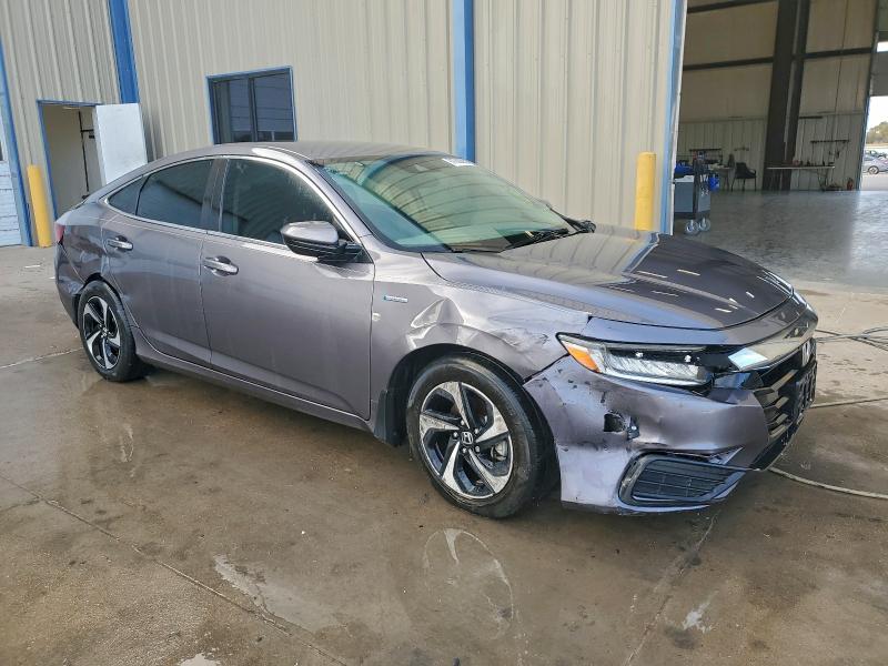 19XZE4F57ME003476 - 2021 HONDA INSIGHT EX GRAY photo 4