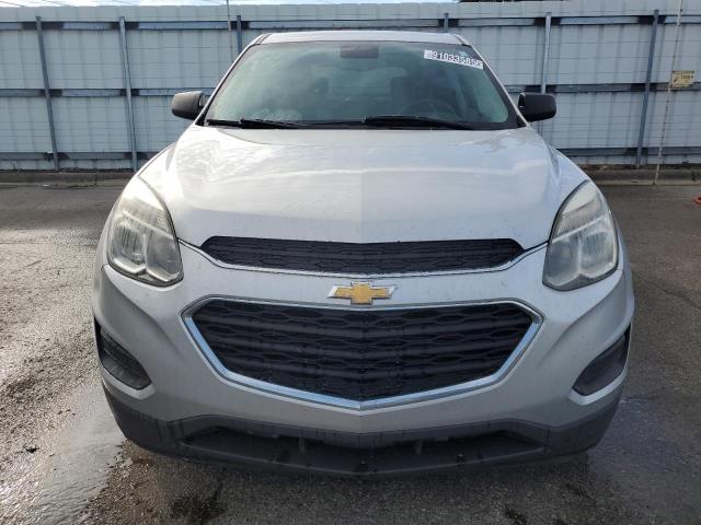 2GNALBEK1H1594669 - 2017 CHEVROLET EQUINOX LS SILVER photo 5