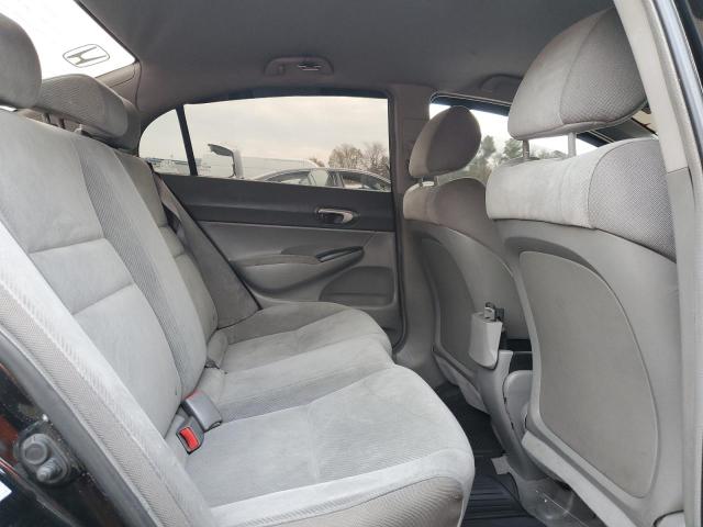 2HGFA15599H515719 - 2009 HONDA CIVIC LX BLACK photo 10