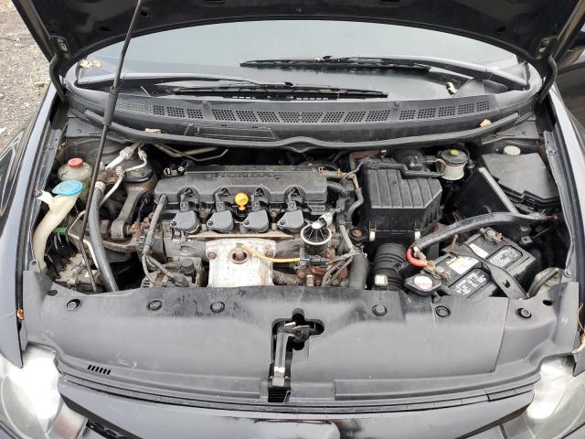 2HGFA15599H515719 - 2009 HONDA CIVIC LX BLACK photo 11