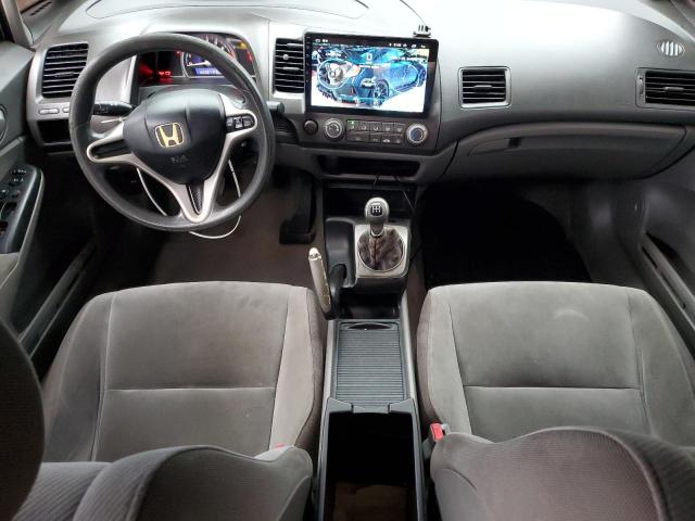 2HGFA15599H515719 - 2009 HONDA CIVIC LX BLACK photo 8