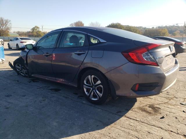 2HGFC2F53JH509093 - 2018 HONDA CIVIC LX رمادي صورة 2