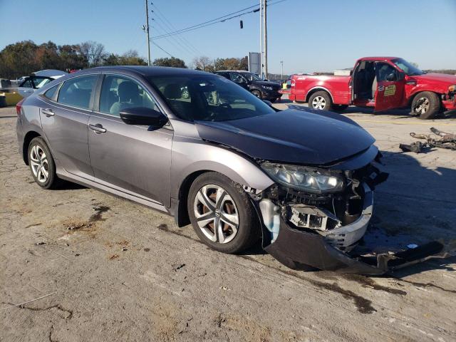 2HGFC2F53JH509093 - 2018 HONDA CIVIC LX رمادي صورة 4