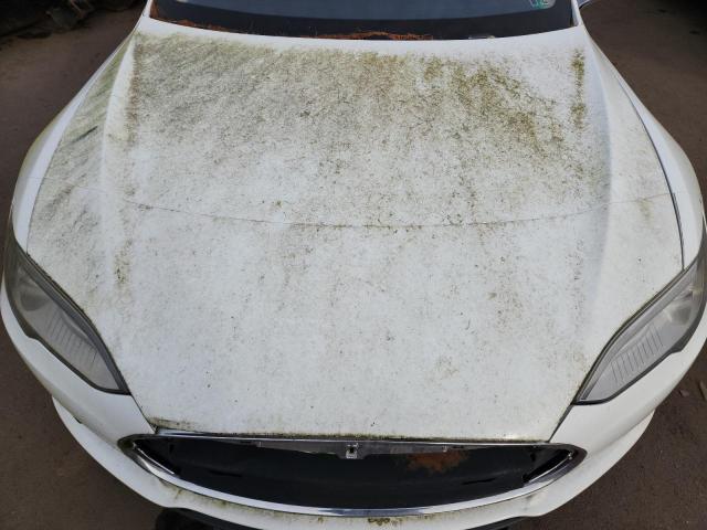 5YJSA1CN4DFP13493 - 2013 TESLA MODEL S თეთრი ფოტო 11