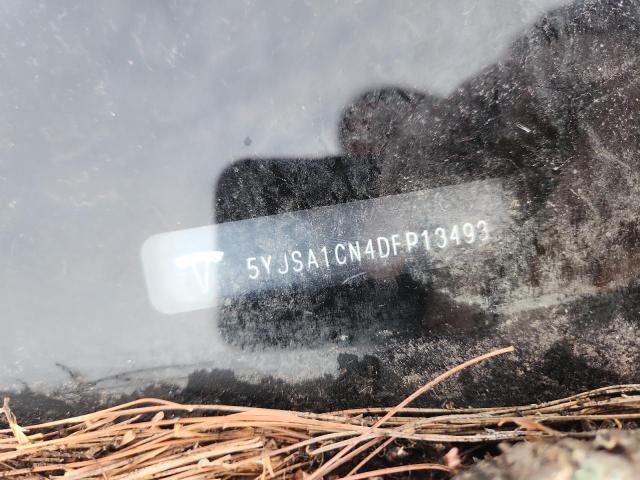 5YJSA1CN4DFP13493 - 2013 TESLA MODEL S თეთრი ფოტო 12
