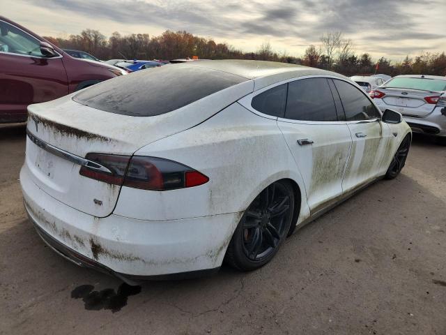 5YJSA1CN4DFP13493 - 2013 TESLA MODEL S თეთრი ფოტო 3
