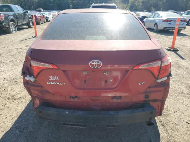5YFBURHE3HP609621 - 2017 TOYOTA COROLLA L 红色 照片 6
