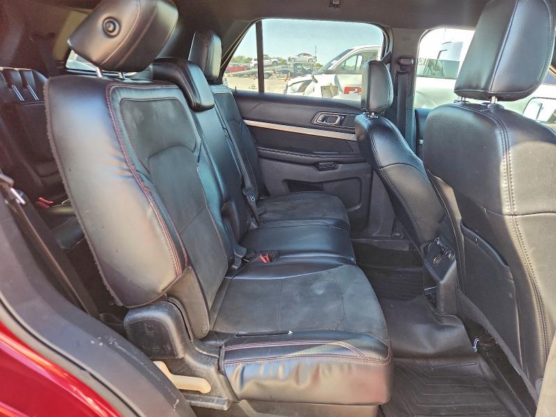 1FM5K7DHXKGA60043 - 2019 FORD EXPLORER XLT أحمر صورة 10
