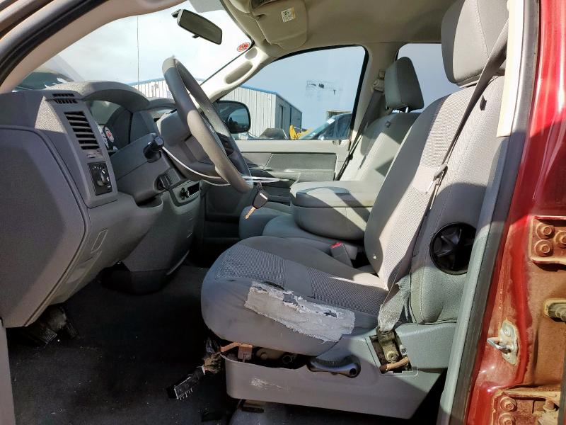 1D7HA18P87S153902 - 2007 DODGE RAM 1500 ST Қызыл фото 7