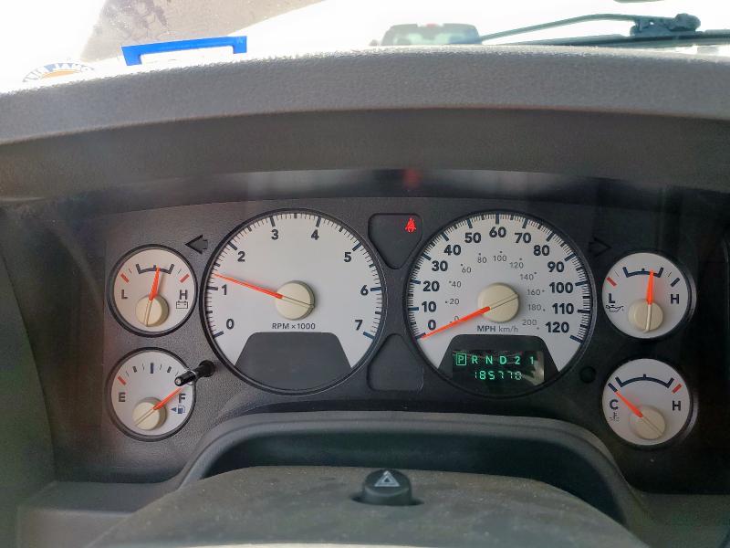 1D7HA18P87S153902 - 2007 DODGE RAM 1500 ST Қызыл фото 9