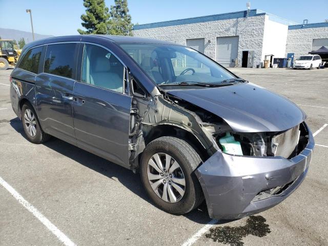 5FNRL5H63FB114153 - 2015 HONDA ODYSSEY EXL GRAY photo 4
