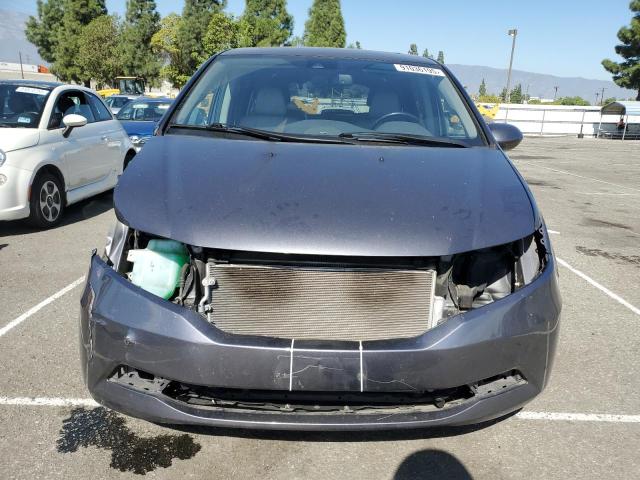 5FNRL5H63FB114153 - 2015 HONDA ODYSSEY EXL GRAY photo 5