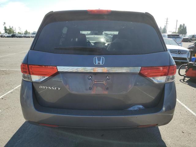 5FNRL5H63FB114153 - 2015 HONDA ODYSSEY EXL GRAY photo 6