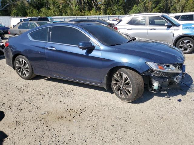 1HGCT1B83GA009617 - 2016 HONDA ACCORD EXL BLUE photo 4