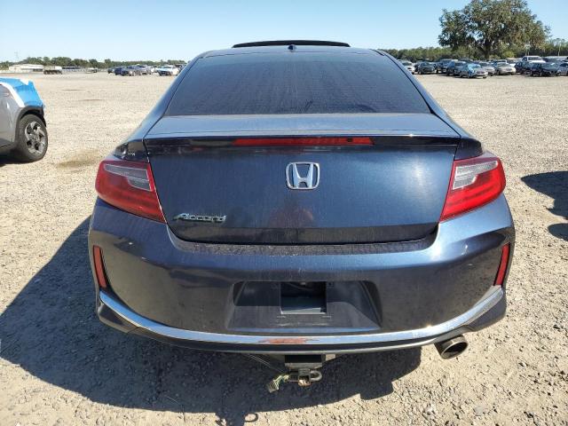 1HGCT1B83GA009617 - 2016 HONDA ACCORD EXL BLUE photo 6