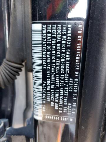 3VW5X7ATXDM816085 - 2013 VOLKSWAGEN BEETLE Қара фото 12