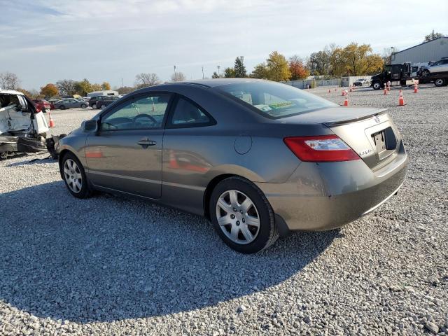2HGFG12606H552696 - 2006 HONDA CIVIC LX GRAY photo 2