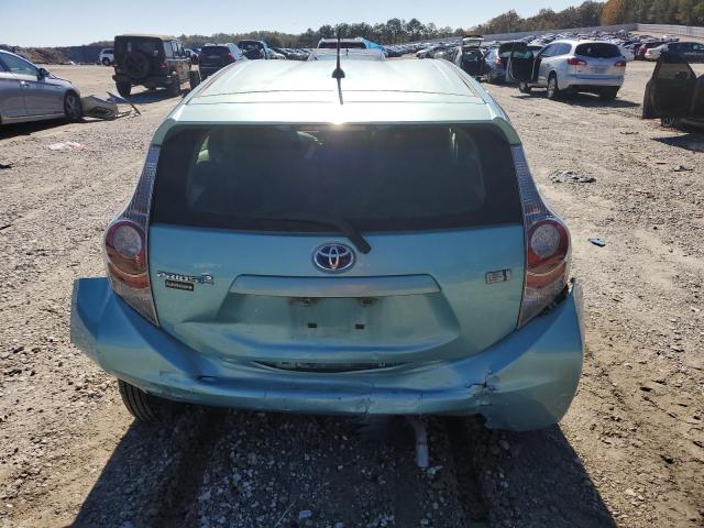 JTDKDTB35D1049118 - 2013 TOYOTA PRIUS C BLUE photo 6