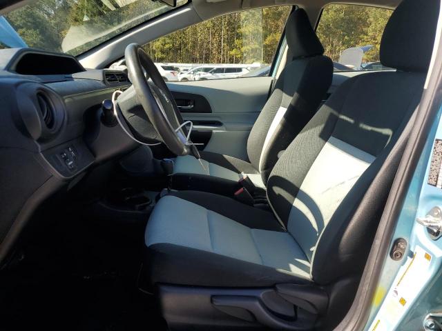 JTDKDTB35D1049118 - 2013 TOYOTA PRIUS C BLUE photo 7