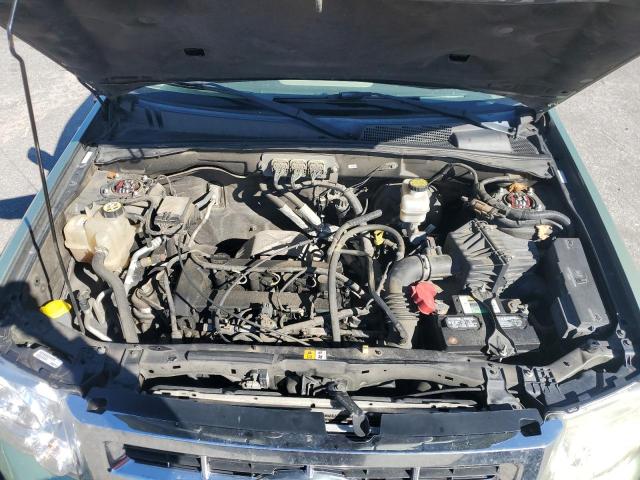 1FMCU03Z18KB76501 - 2008 FORD ESCAPE XLT მწვანე ფოტო 12