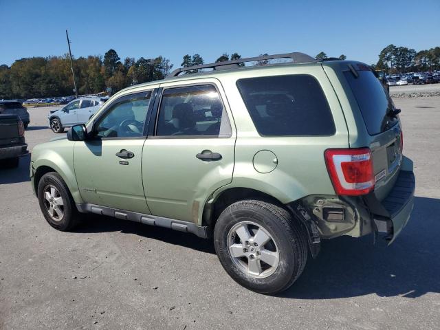1FMCU03Z18KB76501 - 2008 FORD ESCAPE XLT მწვანე ფოტო 2