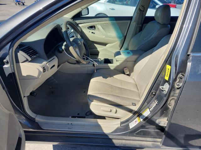 4T1BE46K97U579689 - 2007 TOYOTA CAMRY CE GRAY photo 7