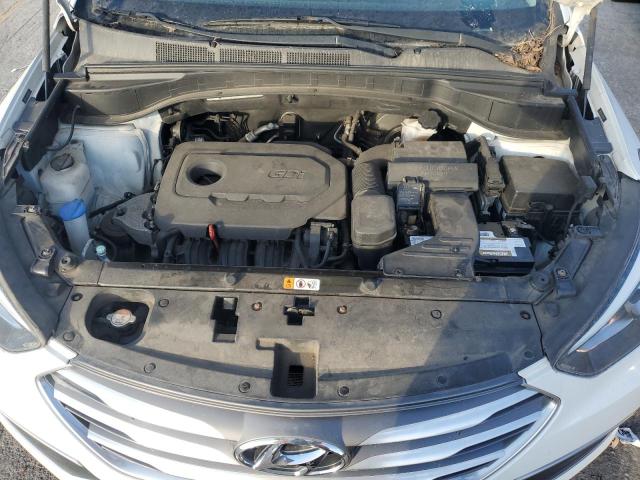 5NMZT3LB1JH080987 - 2018 HYUNDAI SANTA FE S WHITE photo 12