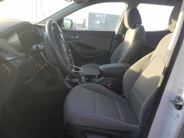 5NMZT3LB1JH080987 - 2018 HYUNDAI SANTA FE S WHITE photo 7