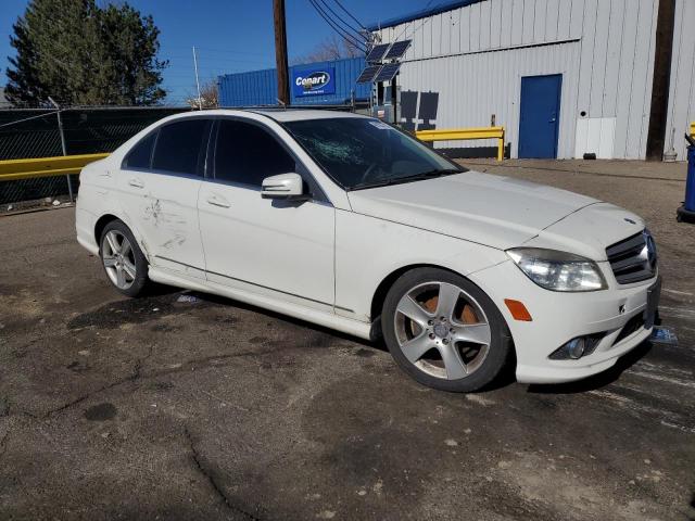 WDDGF8BB3AF442253 - 2010 MERCEDES-BENZ C 300 4MATIC WHITE photo 4