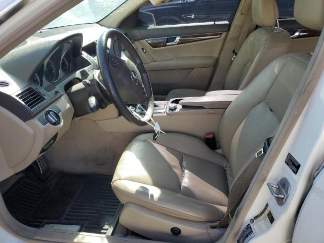 WDDGF8BB3AF442253 - 2010 MERCEDES-BENZ C 300 4MATIC WHITE photo 7
