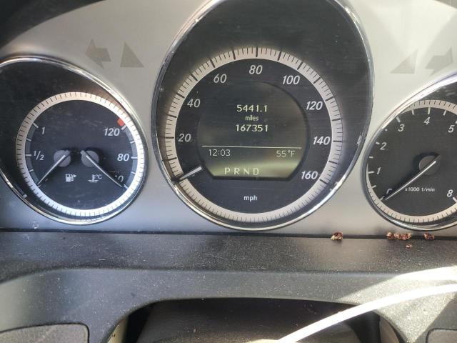 WDDGF8BB3AF442253 - 2010 MERCEDES-BENZ C 300 4MATIC WHITE photo 9