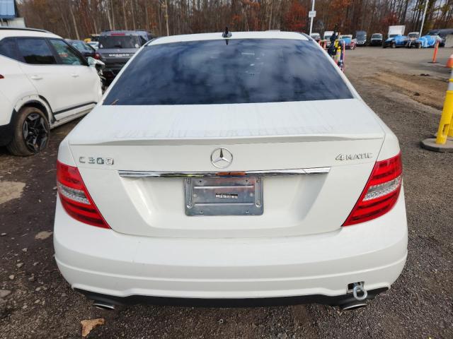WDDGF8BB3CR236495 - 2012 MERCEDES-BENZ C 300 4MATIC WHITE photo 6