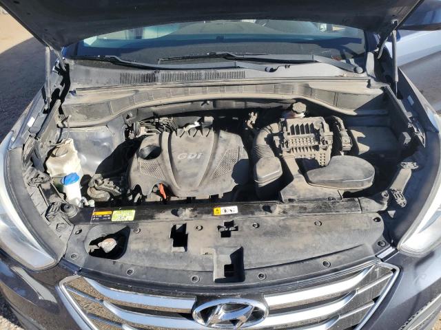 5XYZT3LB5GG367977 - 2016 HYUNDAI SANTA FE S GRAY photo 12
