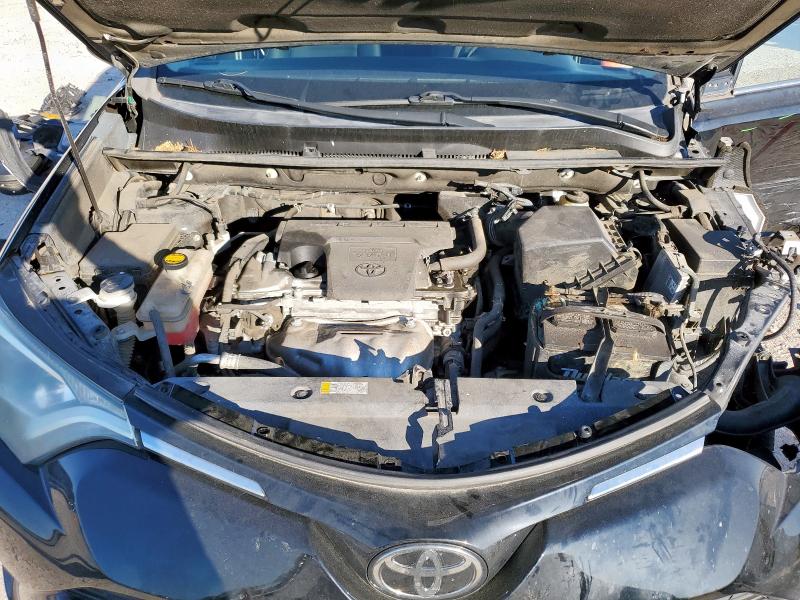 2T3ZFREV6HW335706 - 2017 TOYOTA RAV4 LE Սև լուսանկար 12
