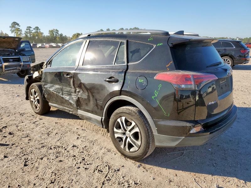 2T3ZFREV6HW335706 - 2017 TOYOTA RAV4 LE Սև լուսանկար 2
