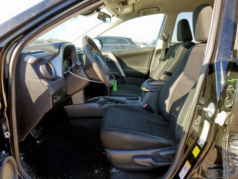 2T3ZFREV6HW335706 - 2017 TOYOTA RAV4 LE Սև լուսանկար 7