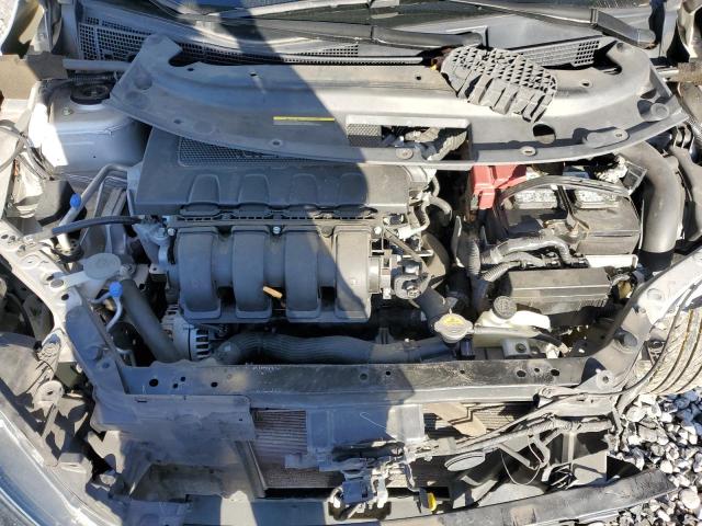 3N1AB7AP0KY299312 - 2019 NISSAN SENTRA S 银色 照片 11